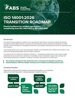 ISO 14001:2026 Roadmap